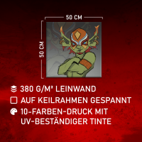 Goblin clown 3 50x50 cm