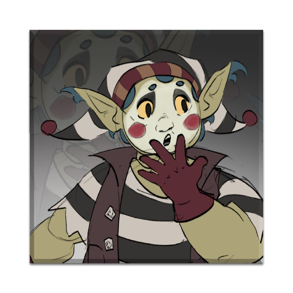 Canvas Goblin mime 1 50x50 cm