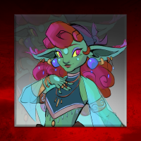 Canvas Goblin Fortune 2 50x50 cm