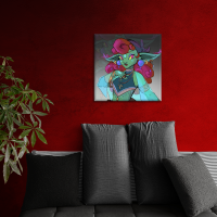 Canvas Goblin Fortune 2 50x50 cm