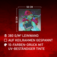 Canvas Goblin Fortune 2 50x50 cm