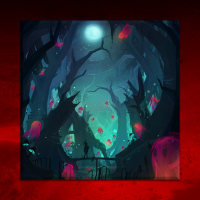 Ghost Forest 50x50 cm