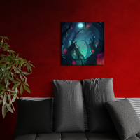 Ghost Forest 50x50 cm