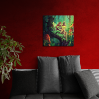 Canvas Fairy Guide 50x50 cm