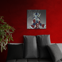 Canvas Goblin clown 2 50x50 cm