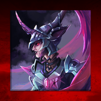 Unicorn Knight 50x50 cm