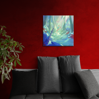 Canvas Snow Knight 50x50 cm