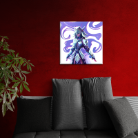 Canvas Fairy Knight 50x50 cm
