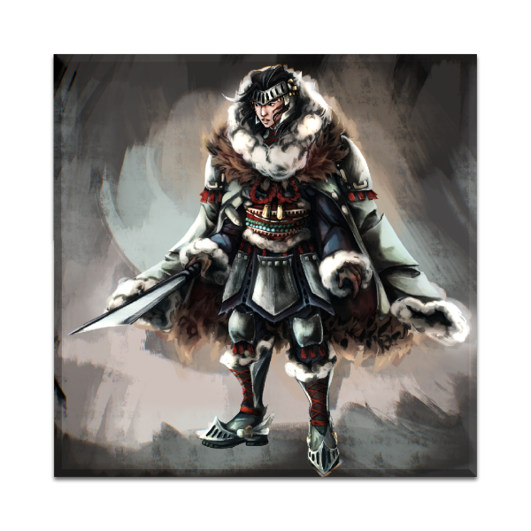 Winter Warrior 50x50 cm