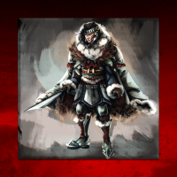 Winter Warrior 50x50 cm