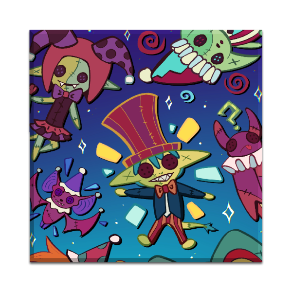 Canvas Circus Mat 50x50 cm
