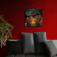 Canvas Goblin Circus 50x50 cm