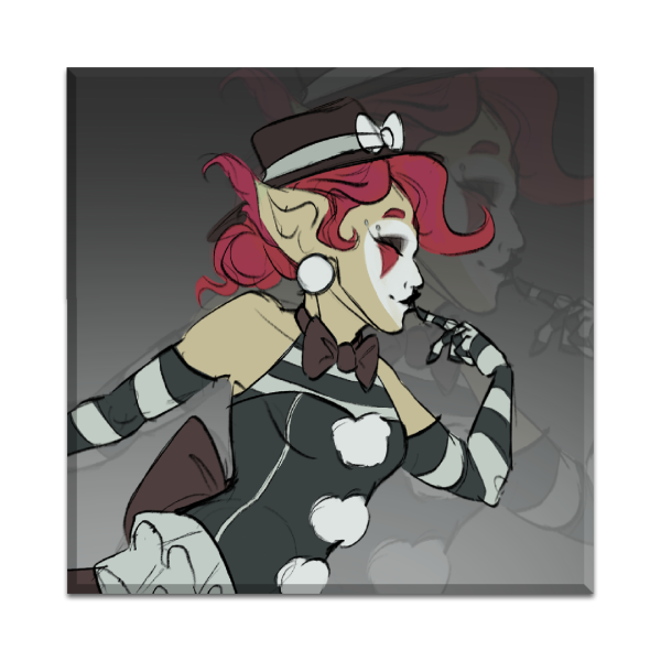 Goblin mime 2 50x50 cm