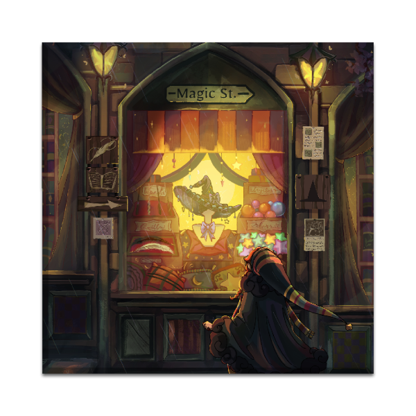 Witchs Shop 50x50 cm
