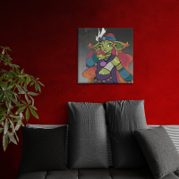 Canvas Goblin Fortune 3 50x50 cm