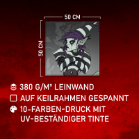 Canvas Goblin mime 3 50x50 cm