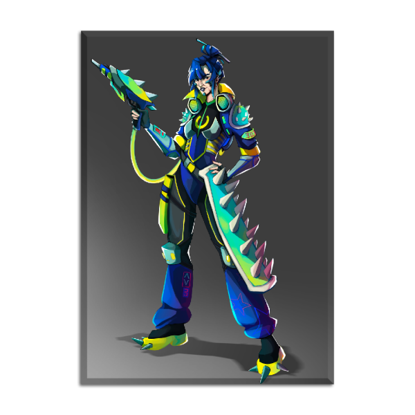 Cyber Spike 50x70 cm