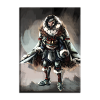 Winter Warrior 50x70 cm