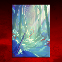 Snow Knight 50x70 cm