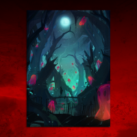 Ghost Forest 50x70 cm