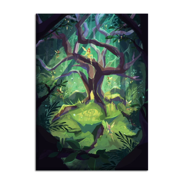 Fairy Tree 50x70 cm