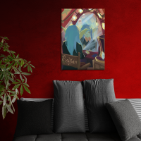 Ringmasters Mirror 50x70 cm