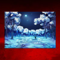 Frozen Forest 70x50 cm