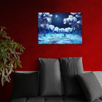 Frozen Forest 70x50 cm