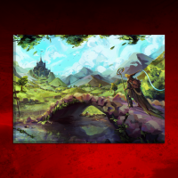 Wizards Path 70x50 cm