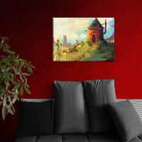 Farm Fields 70x50 cm