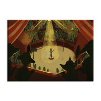 Circus show 70x50 cm