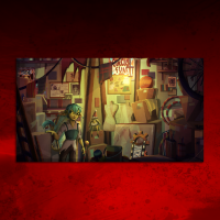 Leinwand Circus Storeroom 90x50 cm