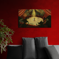 Leinwand Circus show 90x50 cm