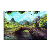Canvas Wizards Path 90x60 cm