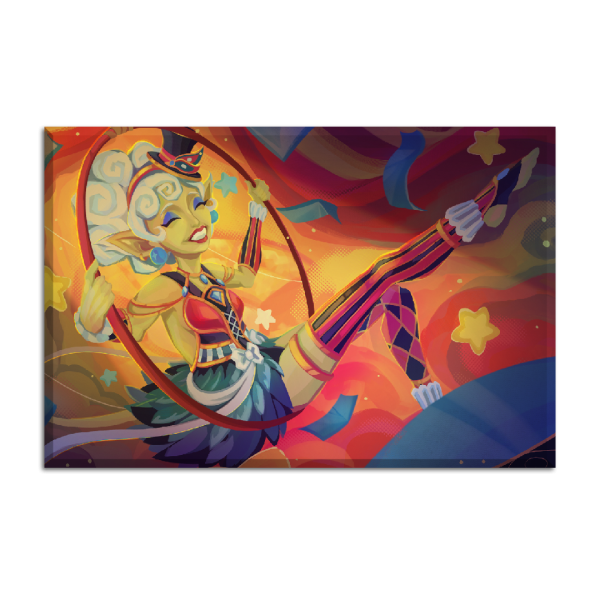 Canvas Goblin Trapeze Artist 90x60 cm