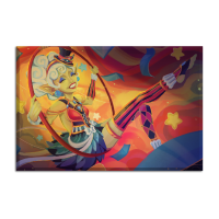 Canvas Goblin Trapeze Artist 90x60 cm