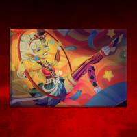 Canvas Goblin Trapeze Artist 90x60 cm