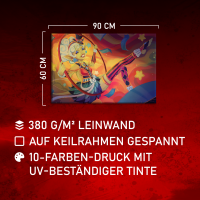 Canvas Goblin Trapeze Artist 90x60 cm
