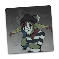 Goblin mime 4 - Mousepad