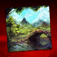 Wizards Path 1B - Mousepad