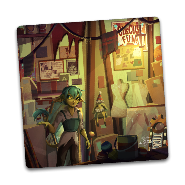 Circus Storeroom  - Mousepad