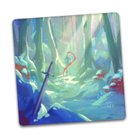 Snow Knight - Mousepad