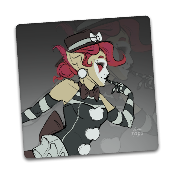 Goblin mime 2 - Mousepad