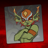 Goblin clown 3 - Mousepad