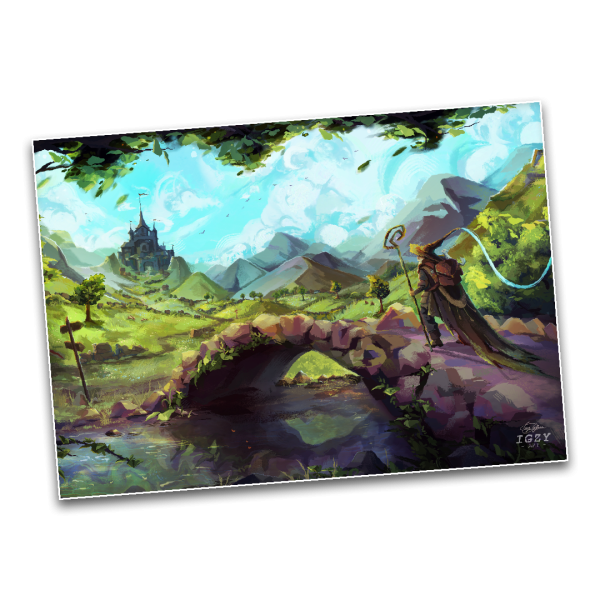 Wizards Path - Poster A2