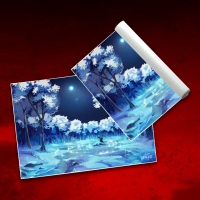 Frozen Forest - Poster A2
