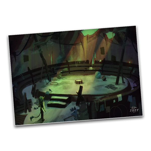 Abandoned Circus - Poster A2