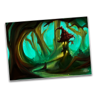 Witch hut - Poster A2