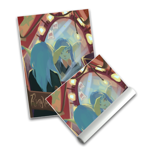 Ringmasters Mirror - Poster A2