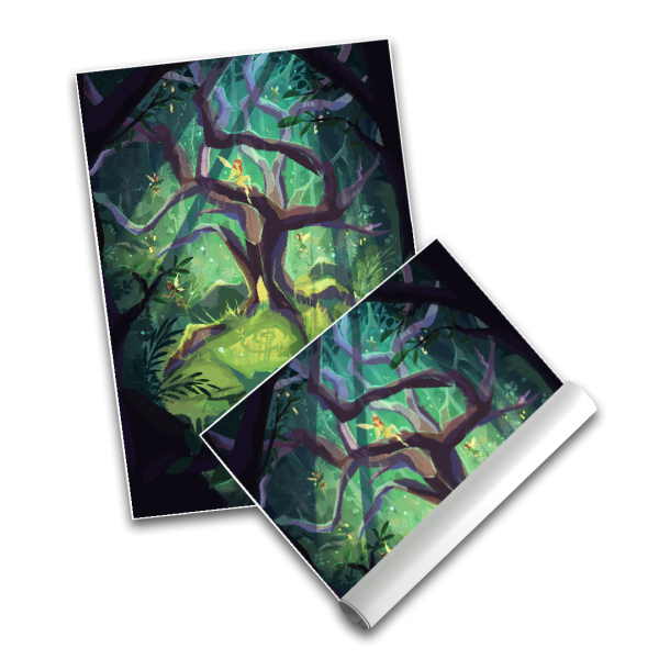 Fairy Tree - Poster A2
